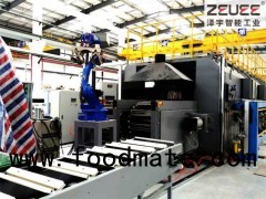 Automotive Coil Spring Automatic Production Line With Robot Arm