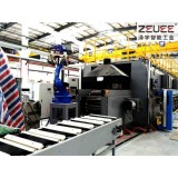 Automotive Coil Spring Automatic Production Line With Robot Arm