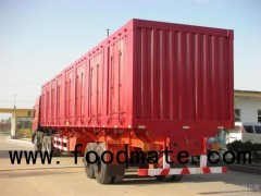 60~80t, Side Door, 3 Axle,Tri Axle Heavy Duty Dry Van Trucking, Freight, Flatbed, Truck , Cargo, Box