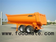 2 Axles Hydraulic Cylinder Dump Truck With Rear Dump Function For Cargo Transportation