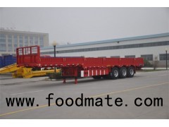 Gooseneck Type Side Wall Semi Trailer Side Wall Truck Trailer