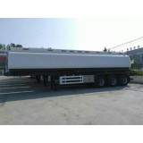 3 Axles Liquefied Petroleum Gas Trailers, 50 Cbm LPG Tankers With 28T Heavy Duty Landing Gear