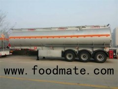 3 Axles, 50,55 Cbm Large Oil Truck Transport Trailer