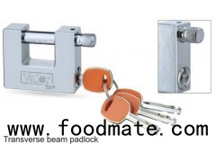 Square Padlock Horizontal|transverse Beam Brass Padlock With Vane Key