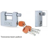 Square Padlock Horizontal|transverse Beam Brass Padlock With Vane Key