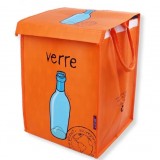 Promotional PP Woven Garbage Bag With Cover And Velcro For Deodorization