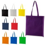 Promotional Ultrasonic Nonwoven Tote Bag Without Side And Bottom For Grocery Advertising Gift And Sh