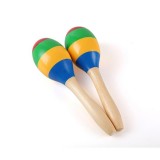 Shake Wooden Hand Shaker Maracas Instrument