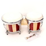 Percussion Instrument Wooden Big Bongo Set