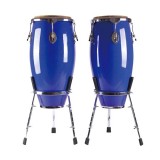 Wooden Percussion Instruments Sheepskin Conga Instrument Set