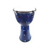 Logo Orff Percussion 10 Inch Blue Wood African Drum