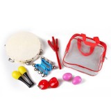 6 Pcs Children Percussion Set Rhythm Musical Instrument Set
