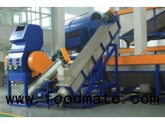 300-1000Kg/h Plastic PE PP PVC Waste Film Scrap Washing Machine Recycling Plant