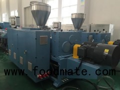 Conical Twin Plastic PVC Extrusion Machine for Making Pipe Profile Sheet Pellet