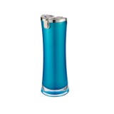 Luxury Acrylic Plastic Slim Waist Lotion Bottle 15ml 30ml 50ml