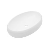Modern Porcelain Oval Vessel Sink Bathroom Sink, SS-VD3083