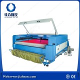 80W 100W Auto Feeding Co2 Laser Cutting CNC Machine for Fabric Rubber Plywood