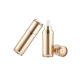 Golden Acrylic Lotion Pump Bottle For Luxury Cosmetic