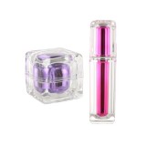 Square Plastic Pump Cosmetic Bottle Acrylic Lotion Bottles