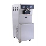 Gravity Feed Double Cooling System Soft Ice Cream Machine