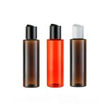 Plastic Amber Pet Travel Perfume Lotion Bottle