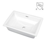 Large Rectangular Bathroom drop in Lavatory Sink, SS-O2215