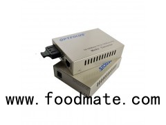 100M Fiber Optical Media Converter 1310nm Dual Fiber SM 25-60Km SC