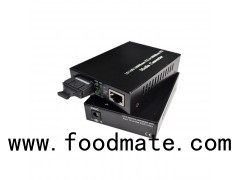 1000M Optical To Copper Media Converter 1000Base-Tx To 1000Base-LX Dual Fiber Single Mode 10-120Km