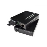 1000M Optical To Copper Media Converter 1000Base-Tx To 1000Base-LX Dual Fiber Single Mode 10-120Km