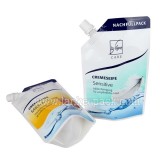 Liquid Soap Packaging Stand Up Spouted Pouches