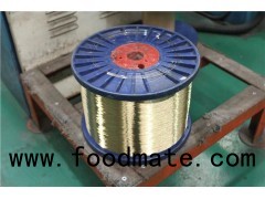 0.50mm Tavaline Tõmbetugevus Hose Line Brass plakeeritud terastraadist Hüdraulilised voolikud