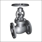 Rising Stem Throttle Flange Type Staineless Steel Globe Valve For Steam