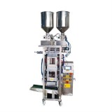 Multi Function Two Heads Hotel Use Double Lanes Small Sachet Shampoo Packing Machine