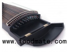 Oriental Instrument EP Pierced Rosewood Guzheng Embed With Sliver Thread Carved With Picture That Pl