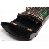 Professional Perfoming Walnut Wood Guzheng Carved With The Sentence The Greatest Benevolence Is Like