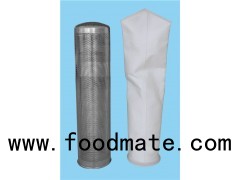 SS304/316L Liquid 1# 2#bag Filter Housing V Clamp Type Single Bag For Water Treatment