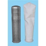 SS304/316L Liquid 1# 2#bag Filter Housing V Clamp Type Single Bag For Water Treatment