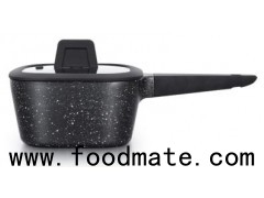 18cm Comfortable Soft Touch Handle Granate 2layers Of High Quality Non-stick Cast Aluminium Saucepan