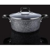 Black Coating Casserole Pot, Diameter 26 Cm