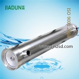 Stainless steel RO Pressure Vessel Water Purifier Spares Parts 8 Inch 2 Element Side Port Membrane H