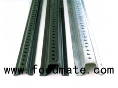 Green PVC Coated And Hot Dip Galvanized Steel U Channel Post