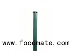 Green Painted Steel Wiremesh Tube Post