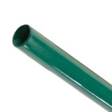 Green Coated Steel Round Tube Post