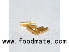 Nickel And Gold Plating 10A Flat Type Pogo Pin For Moblie Phone