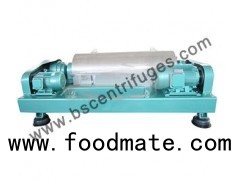 High Capacity Continuous Industrial Food Solid Liquid,spiral Discharge Decanter Centrifuge