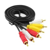 Composite Video Cable With Stereo Audio RCA M/M