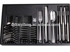 Black Tableware Tray/cutlery Tray With Velvet Plastic Tray