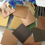 201/304 Gold, Rose Gold, Champagne Gold, Titanized Stainless Steel Sheets,With Special Anti-fingerpr