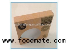 Recycled Paper Folding Food Packaging Box Pie Box Packing