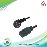 Israel SI-32 3 Pin Plug To IEC 60320 C19 Power Cord